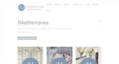 Desktop Screenshot of dmediterranea.es
